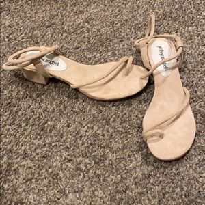Jeffrey Campbell ankle wrap sandals